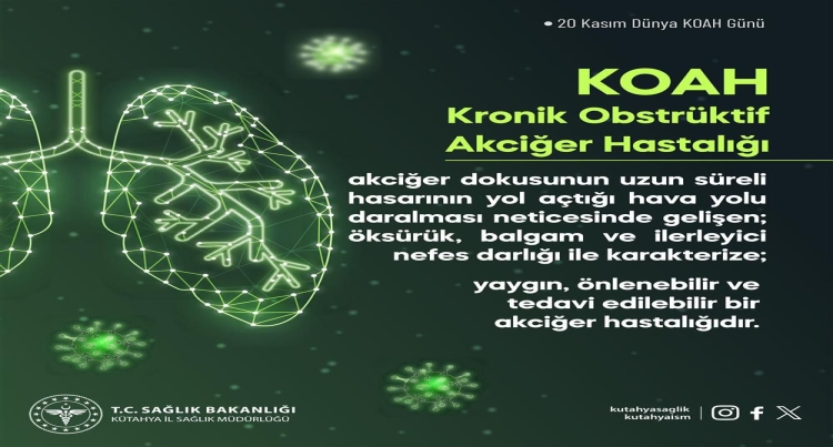 20 Kasım Dünya KOAH Günü